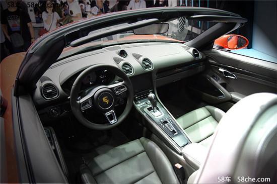 16北京车展保时捷718 Boxster S实拍 车质网