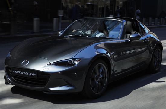 马自达mx-5 rf硬顶敞篷车 明年初上市
