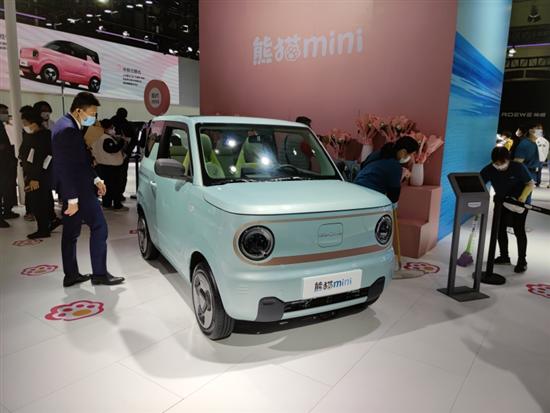广州车展：吉利四座微型电动车熊猫mini亮相