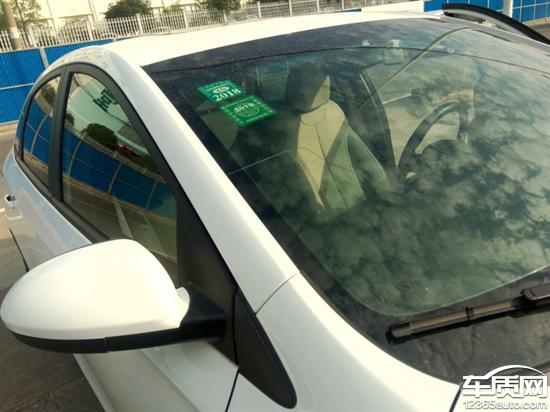 别克英朗新车前挡风玻璃自然开裂 - 车质网