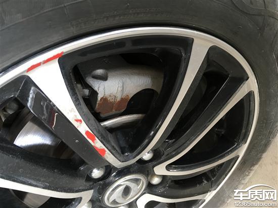 东风风行S500发动机抖动严重 刹车生锈高清图片