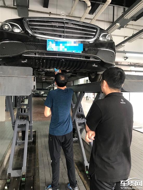 北京奔驰E级新车发动机漏油要求换车