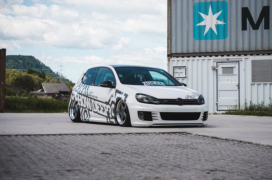 贴地小钢炮 六代高尔夫gti