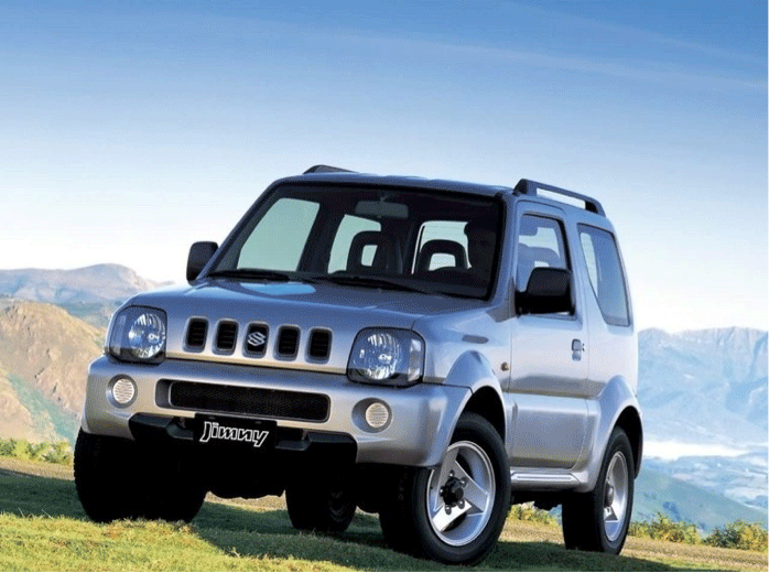 吉姆尼是由日本铃木公司生产的轻型越野车,英文名称为"jimny.