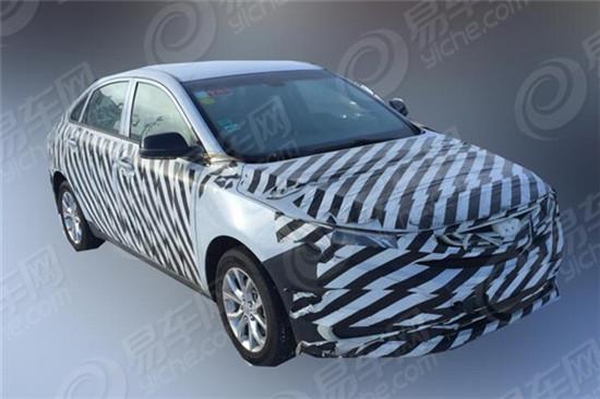 全新帝豪混动版谍照曝光 或2016年底上市