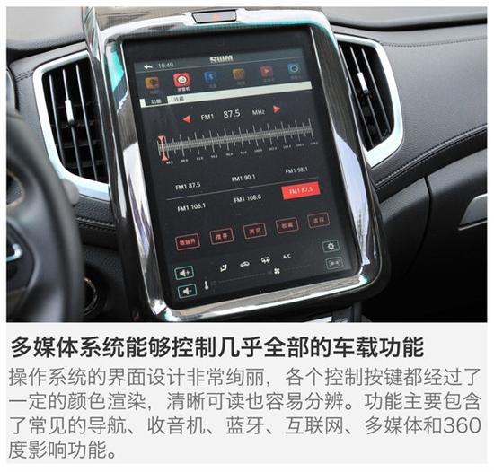 七座suv市场纯新兵 抢先试驾swm斯威x7