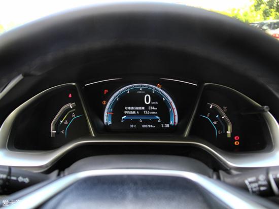 美式设计欧化调校 测试东风本田思域