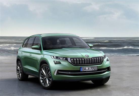 盖头掀起来 斯柯达kodiaq细节图曝光