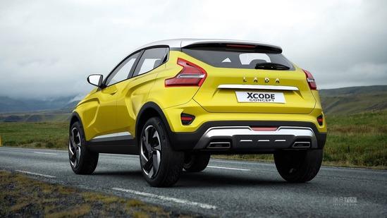 前脸有点像三菱 拉达新概念车亮相海外车展