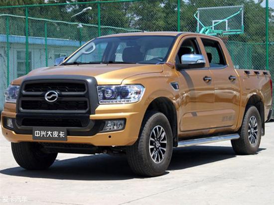 中兴全新皮卡领主预售价曝光 12-17万