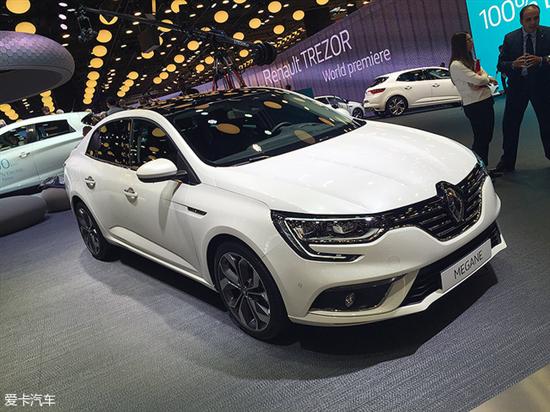 颜值超高 雷诺梅甘娜三厢巴黎车展发布