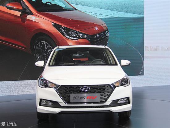 北京现代悦纳rv两厢版发布 明年1月上市