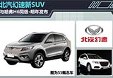 北汽幻速新SUV-与哈弗H6同级 明年发布