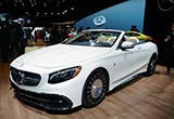 2017北美車展 邁巴赫S650敞篷版實(shí)車亮相