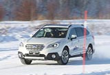 斯巴鲁全系冰雪试驾 我来给你们打个样
