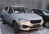 長城WEY首款車型W01實車 上海車展上市