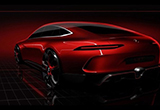 2017日內(nèi)瓦車展探館：AMG GT4預(yù)告圖