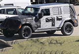 新一代Jeep牧马人谍照 配备可拆卸顶篷