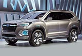 斯巴鲁中大型SUV Viziv-7谍照 2018年亮相