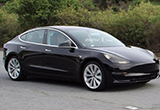 曝特斯拉Model 3量产版无伪谍照