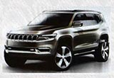 曝Jeep全新混動概念車設(shè)計草圖 大切加長？