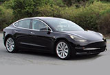 3.5万美金起售 特斯拉Model 3最新谍照曝光