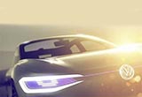 曝大眾全新I.D.概念車預(yù)告圖 4月19日亮相