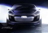 奧迪發(fā)布e-tron Sportback概念車設(shè)計(jì)圖