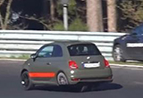 菲亚特500“三轮版”车型 路试谍照曝光