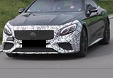 更加运动 中期改款AMG S 63 Coupe谍照