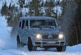 奔驰G级将改款 极地测试崭露高深越野能力
