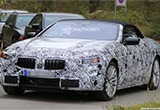 宝马全新8系敞篷版最新谍照 软顶敞篷