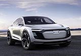 奧迪電動概念車曝光 將對標特斯拉Model Y