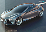 曝英菲尼迪電動(dòng)車(chē)渲染圖 劍指Model 3