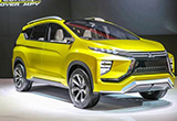 三菱XM預(yù)告圖再曝 跨界MPV/8月10日發(fā)布