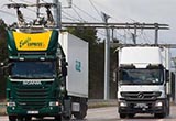 德國為混合動力卡車建高空充電設施
