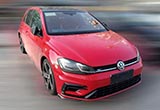 鲜红小辣椒 大众新款高尔夫R成都车展上市