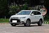 SUV界的時尚硬漢 新款三菱歐藍(lán)德的實車圖