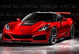 曝新款科爾維特ZR1假想圖 或搭6.2升V8動力