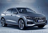 奧迪全尺寸SUV Q8內(nèi)飾泄露 明年3月亮相