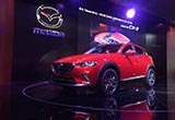 先期進口方式銷售 馬自達CX-3現(xiàn)身車展展館