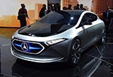 奔馳全新EQA概念車 于明日國內(nèi)首發(fā)亮相