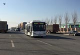 國(guó)內(nèi)首款增程式新能源大巴車成功路演