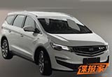 吉利MPV無偽裝諜照曝光 或2018年正式發(fā)布