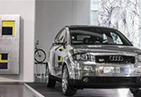 奧迪博物館展示鋁結(jié)構(gòu)車身 輕量化效果顯著