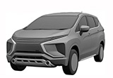 三菱Xpander專利圖曝光 定位跨界MPV