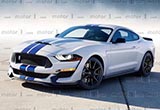 全新Shelby Mustang GT500 今年2月亮相