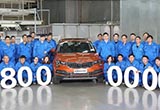 再創(chuàng)新紀(jì)錄 上汽大眾第1800萬輛整車下線