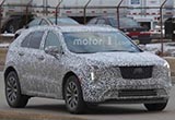 曝凱迪拉克XT4內(nèi)飾諜照 或紐約車展亮相