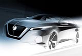 日產Altima預告圖曝光 3月28日紐約車展亮相